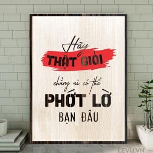 Tranh Go khac chu LEVU090 Hay that gioi chang ai co the phot lo ban dau 20