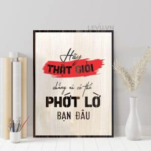 Tranh Go khac chu LEVU090 Hay that gioi chang ai co the phot lo ban dau 21