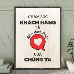 Tranh Truyen Lua Su Nghiep LEVU062 Cham soc khach hang la hanh phuc cua chung ta 20