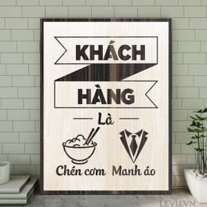 Tranh dong luc LEVU055 Khach hang la chen com manh ao 20