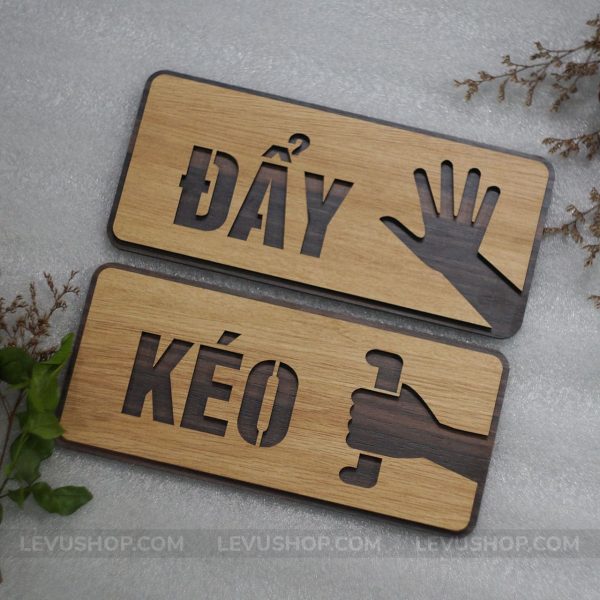 Bảng decor cửa kính Kéo Đẩy cửa ra vào LEVU-TP06