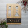 bang go decor toilet trang tri cua nha ve sinh levu tl23 7
