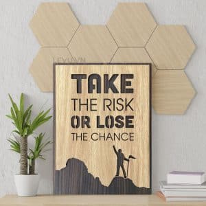 motivational painting levu en02 take the risk or lose the chance 14
