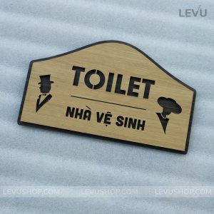 bảng toilet - nhà vệ sinh