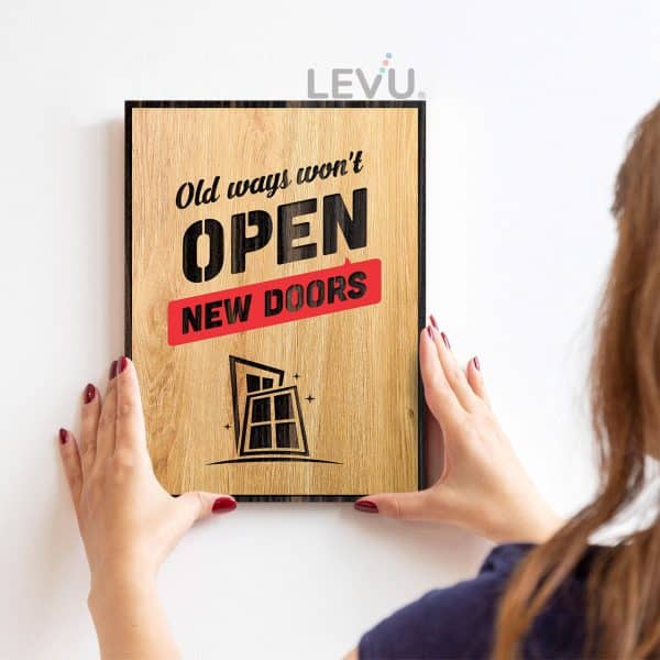 Old ways wont open new doors 2