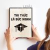 Tranh cổ động học tập LEVU045 