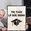 Tranh cổ động học tập LEVU045 
