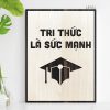 Tranh cổ động học tập LEVU045 