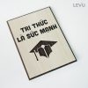Tranh cổ động học tập LEVU045 