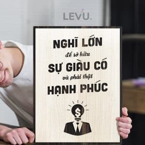 tranh treo tuong slogan khau hieu thuc day tu duy nghi lon levu129 12