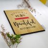 Tranh Gỗ Slogan LEVU-EN19 “Difficult roads often lead to beautiful destination”