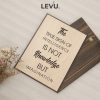 Tranh khẩu hiệu tiếng Anh LEVU EN25: The true sign of intelligence is not knowledge but imagination