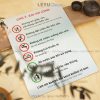 Bảng hướng dẫn sử dụng toilet công cộng, nội quy giữ sạch buồng vệ sinh ALB-BG08D