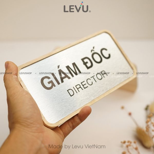 Biển gỗ để bàn giám đốc, bảng chức danh giám đốc director