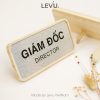 Biển gỗ để bàn giám đốc, bảng chức danh giám đốc director