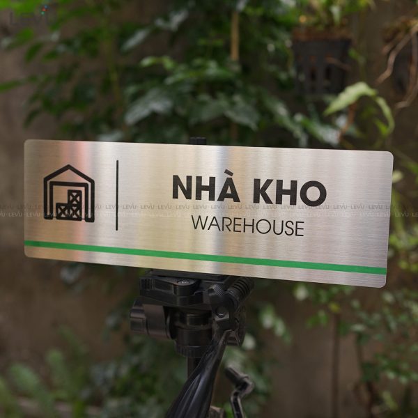 Bảng inox tên nhà kho LEVU INB04 warehouse - Hình ảnh 10