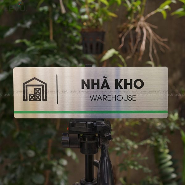 Bảng inox tên nhà kho LEVU INB04 warehouse - Hình ảnh 9