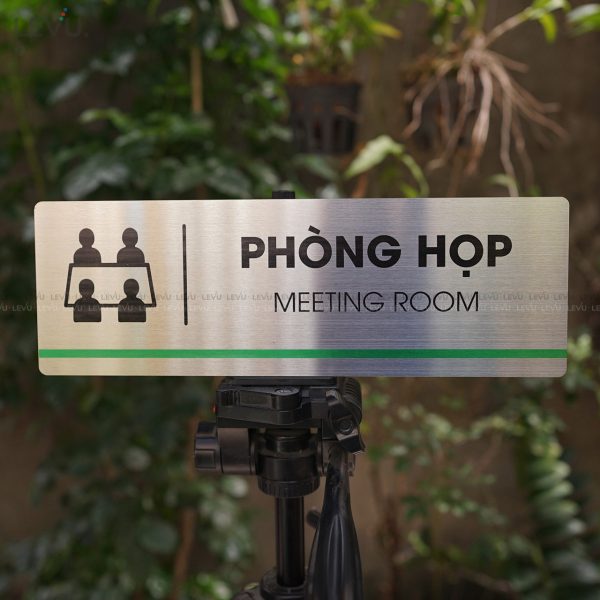 Bảng inox tên phòng họp LEVU INB12 meeting room - Hình ảnh 8