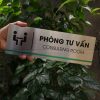 Bảng inox tên phòng tư vấn LEVU INB21 consulting room