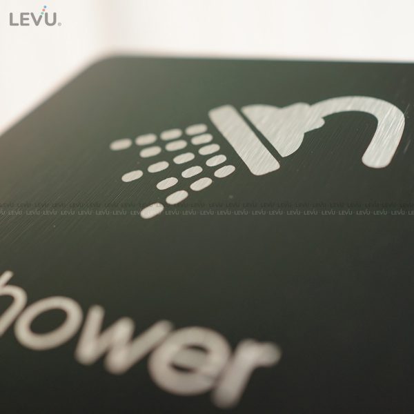 Bảng chỉ dẫn vòi sen "Shower" alu đen LEVU ALD-BG53 - Hình ảnh 12