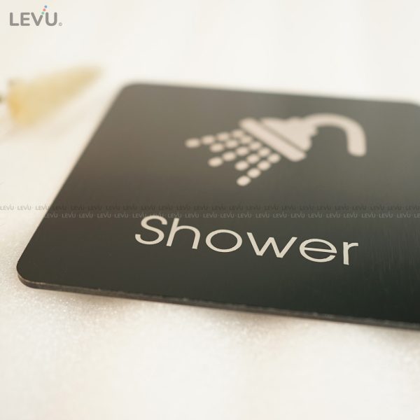 Bảng chỉ dẫn vòi sen "Shower" alu đen LEVU ALD-BG53 - Hình ảnh 8