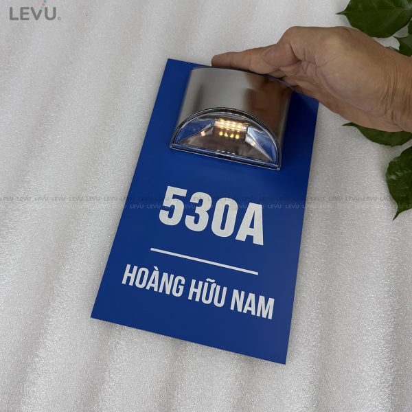 Bảng số nhà Led năng lượng mặt trời LEDSN02 - Hình ảnh 6