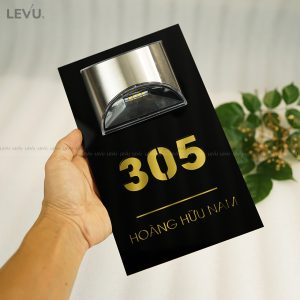 Biển số nhà có đèn Led cảm biến tự động sáng LEDSN03