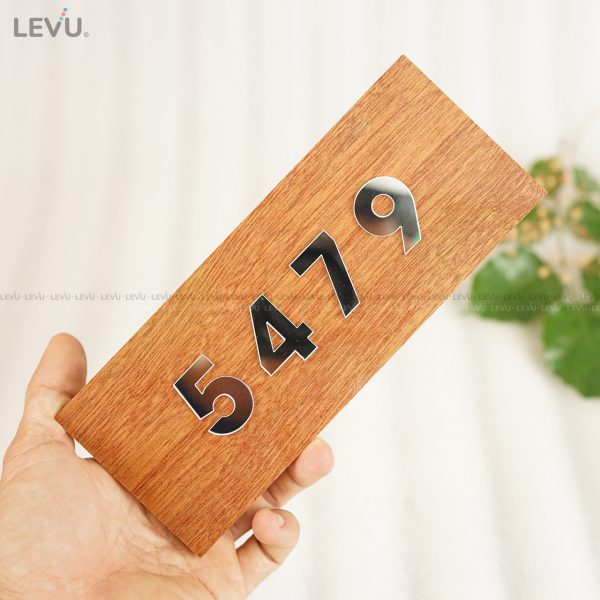 Biển số phòng bằng gỗ chữ nổi mica thủy cao cấp sang trọng BGSP11 - Hình ảnh 5