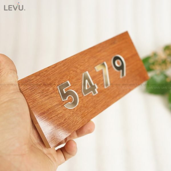 Biển số phòng bằng gỗ chữ nổi mica thủy cao cấp sang trọng BGSP11 - Hình ảnh 4