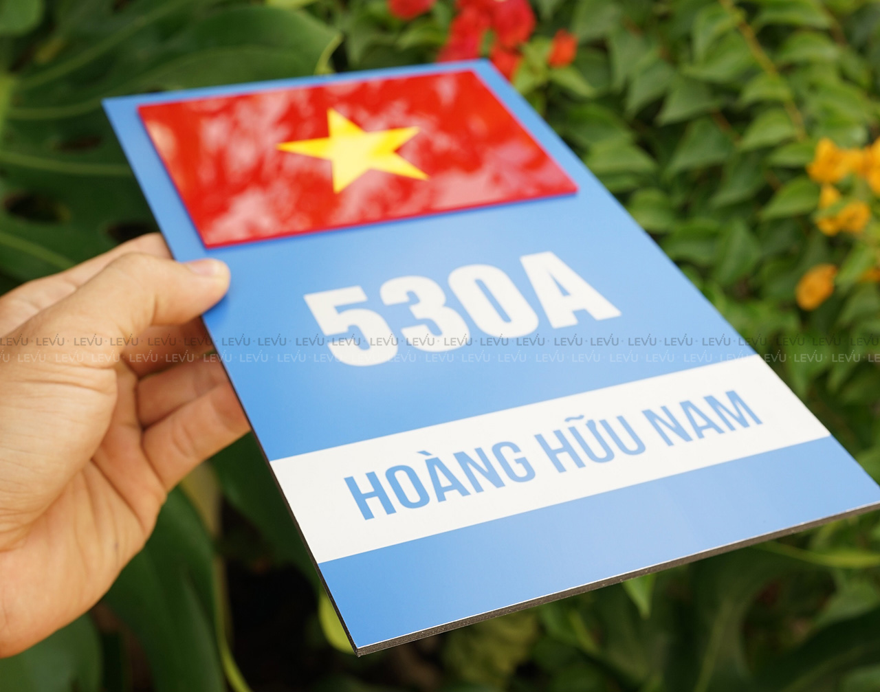 Chất liệu alu làm bảng số nhà thường gặp