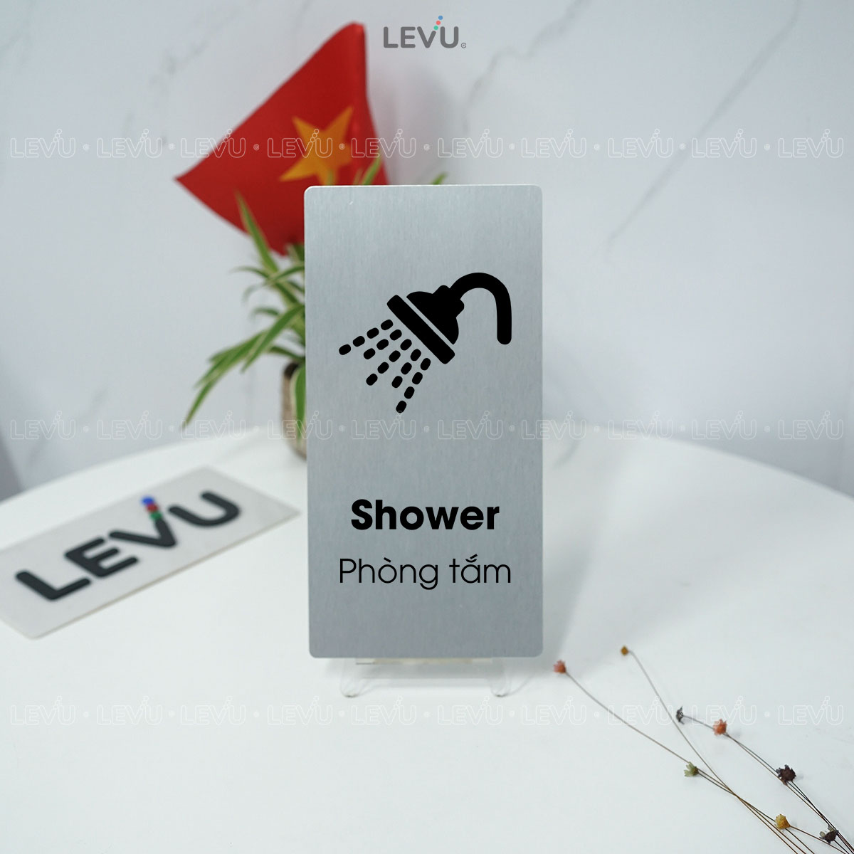 bang hieu trang tri cua phong tam shower levu bg79 5 Bảng hiệu trang trí cửa phòng tắm shower LEVU BG79 - Ảnh 10
