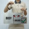 Bảng hiệu treo cửa trang trí 2 mặt Busy / Available LEVU BG70 chất liệu nhôm alu minium