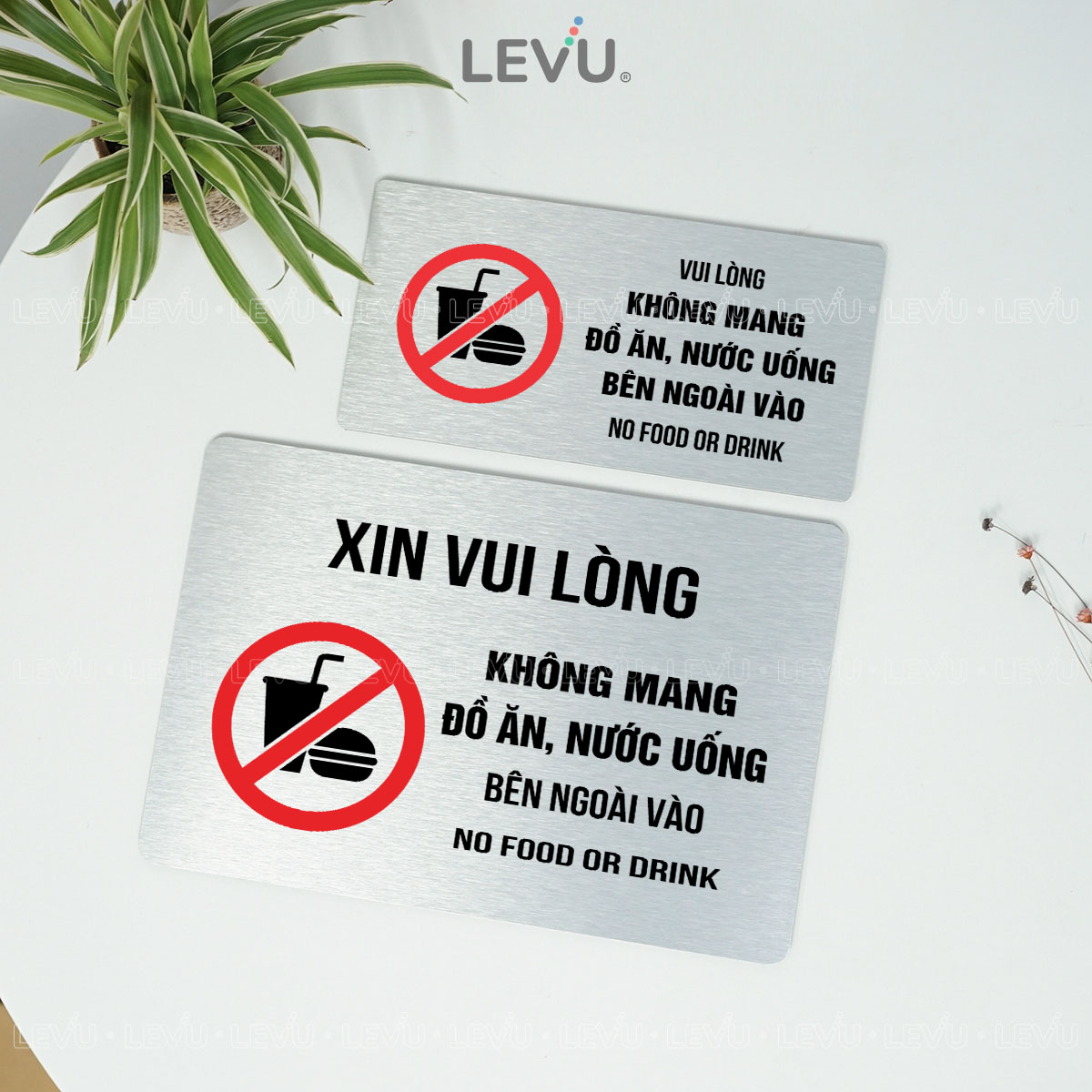 bien bao vui long khong mang do an ben ngoai vao levu bg87 1 Biển báo vui lòng không mang đồ ăn bên ngoài vào LEVU BG87 - Ảnh 6