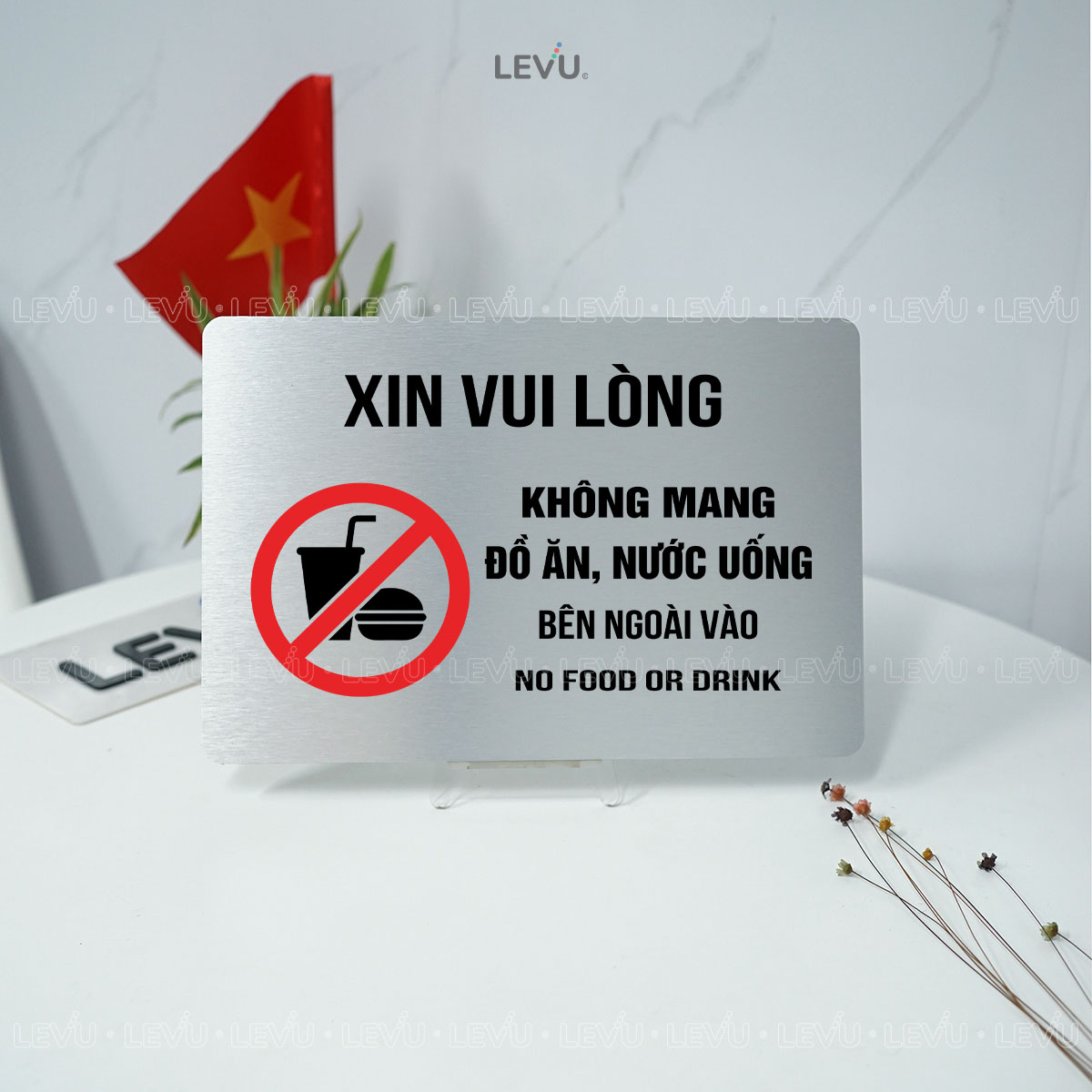 bien bao vui long khong mang do an ben ngoai vao levu bg87 3 Biển báo vui lòng không mang đồ ăn bên ngoài vào LEVU BG87 - Ảnh 11