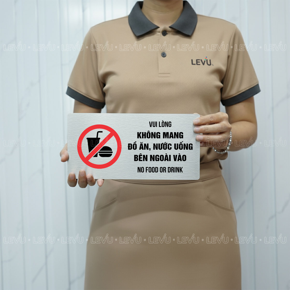 bien bao vui long khong mang do an ben ngoai vao levu bg87 4 Biển báo vui lòng không mang đồ ăn bên ngoài vào LEVU BG87 - Ảnh 3