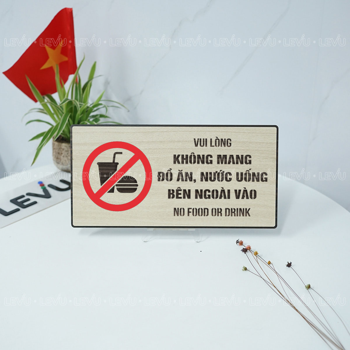 bien bao vui long khong mang do an ben ngoai vao levu bg87 9 Biển báo vui lòng không mang đồ ăn bên ngoài vào LEVU BG87 - Ảnh 8