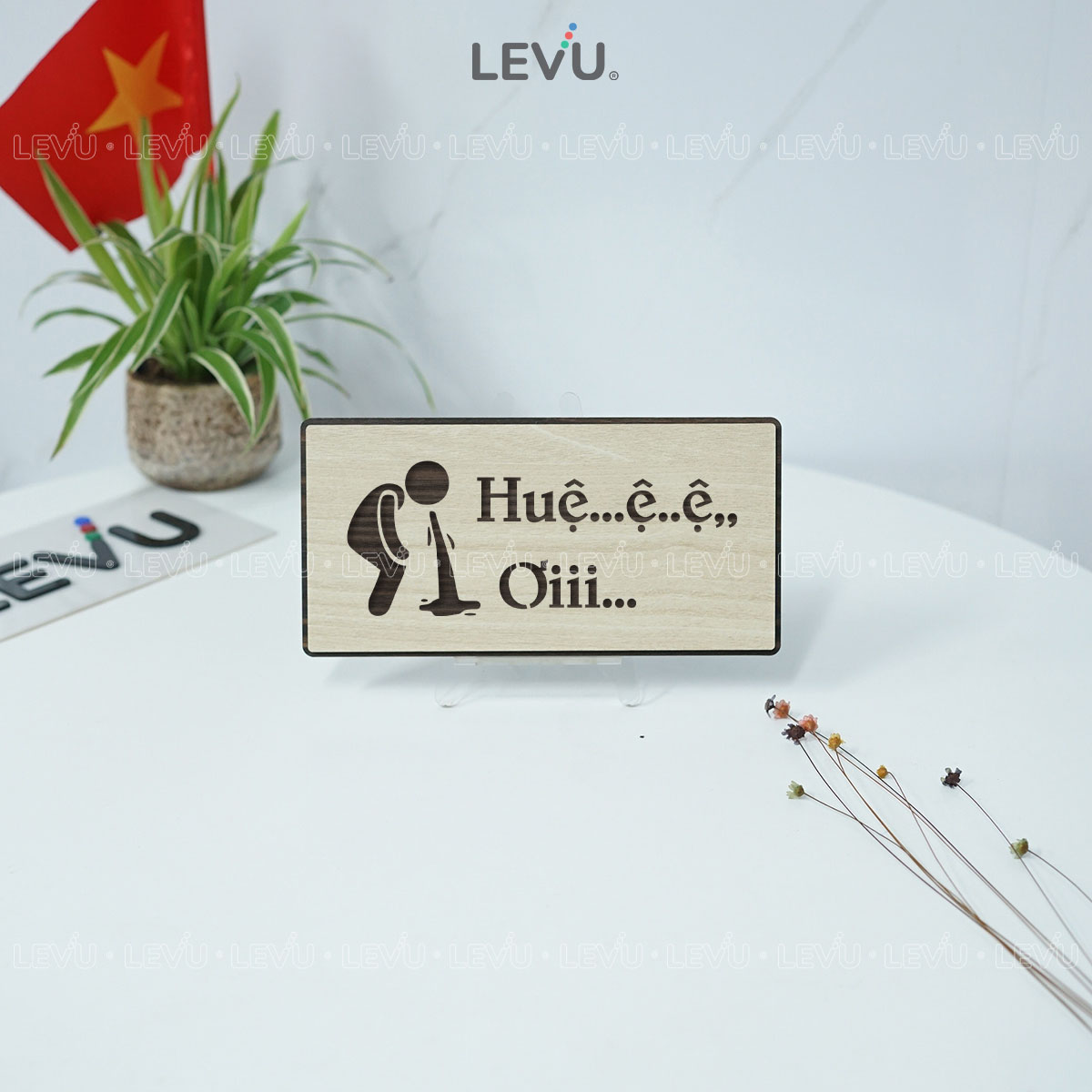 bien chi dan bon oi vui nhon trang tri nha hang quan an levu bg89 12 Biển chỉ dẫn bồn ói vui nhộn trang trí nhà hàng quán ăn LEVU BG89 - Ảnh 6