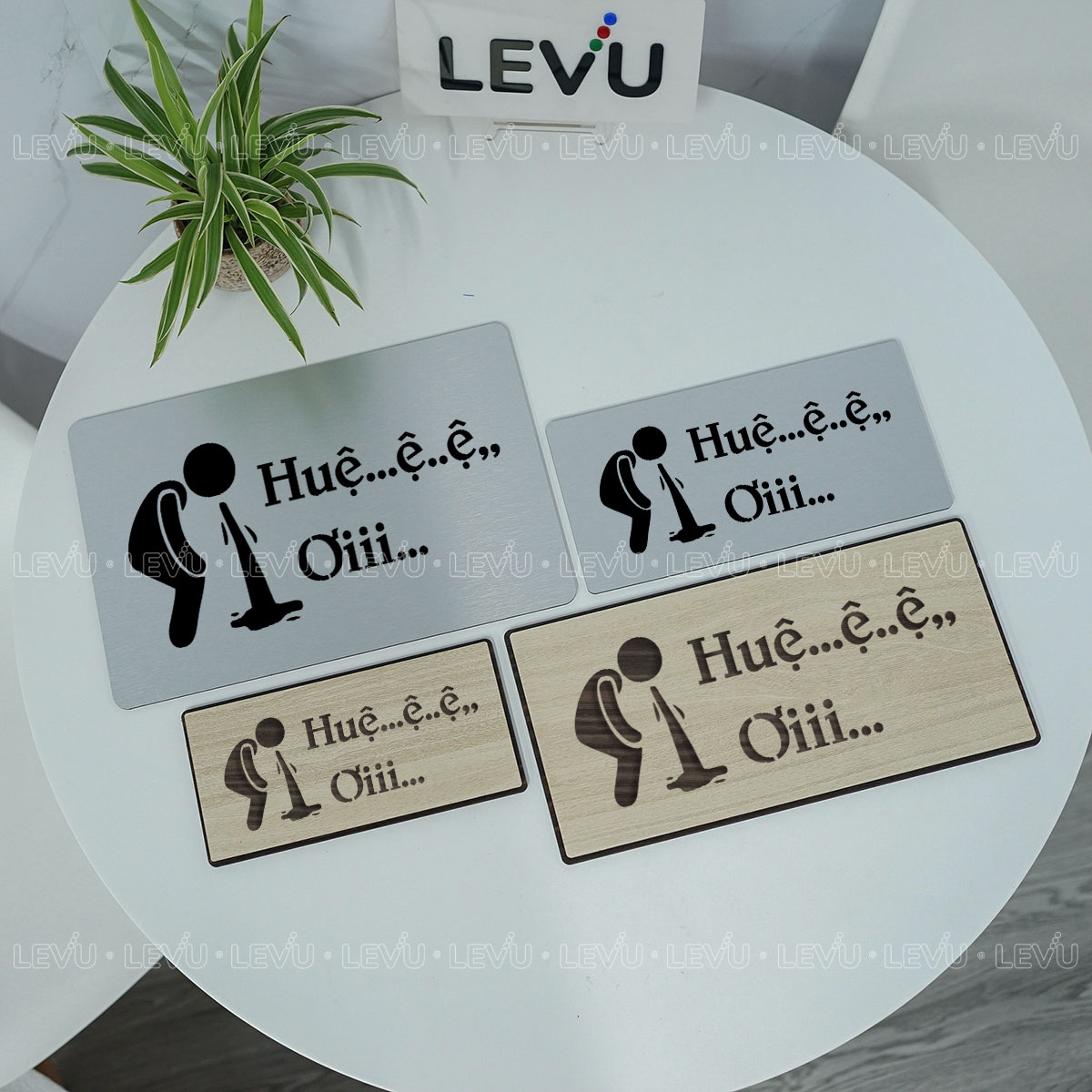 bien chi dan bon oi vui nhon trang tri nha hang quan an levu bg89 6 Biển chỉ dẫn bồn ói vui nhộn trang trí nhà hàng quán ăn LEVU BG89