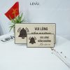bien chi dan vui long bam chuong trang tri cua levu bg97 10 Biển chỉ dẫn vui lòng bấm chuông LEVU BG97 - trang trí cửa thêm phần lịch sự