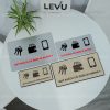 Biển nhắc nhở quý khách có quên gì không dán tường trang trí LEVU BG90