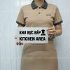 Biển trang trí dán cửa phòng khu vực bếp LEVU BG94 chất liệu nhôm alu in uv