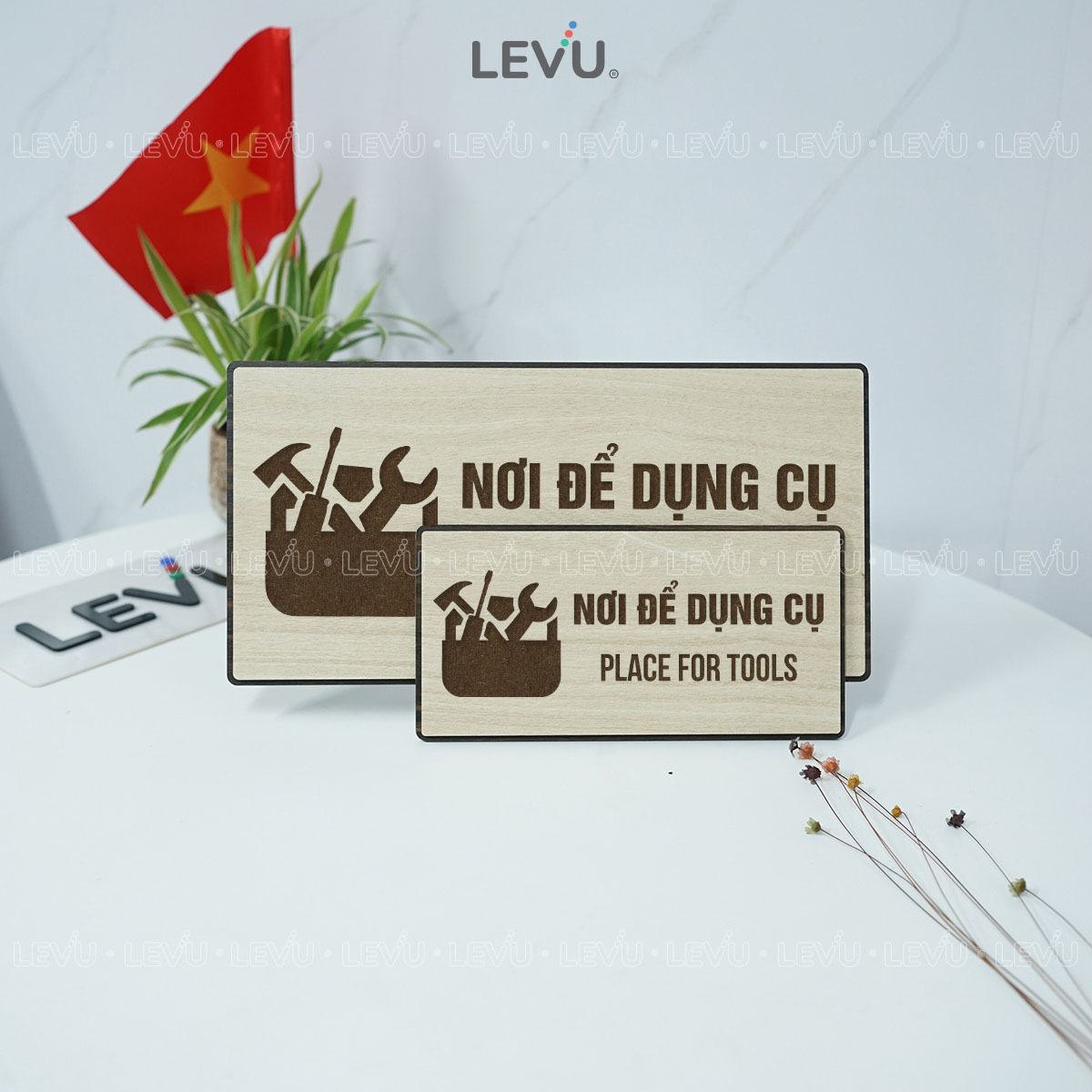 bang hieu chi dan noi de dung cu levu bg108 10 Bảng Hiệu Chỉ Dẫn Nơi Để Dụng Cụ LEVU BG108 - Gọn Gàng, Chuyên Nghiệp