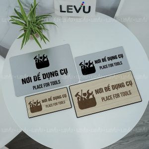 Bảng hiệu chỉ dẫn nơi để dụng cụ LEVU BG108