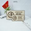 bang nhac nho vui long bo rac dung noi quy dinh levu bg109 10