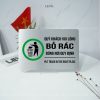 bang nhac nho vui long bo rac dung noi quy dinh levu bg109 3