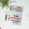 bien bao nhac nho vui long dong cua nhe tay levu bg111 1 Biển báo nhắc nhở vui lòng đóng cửa nhẹ tay LEVU BG111