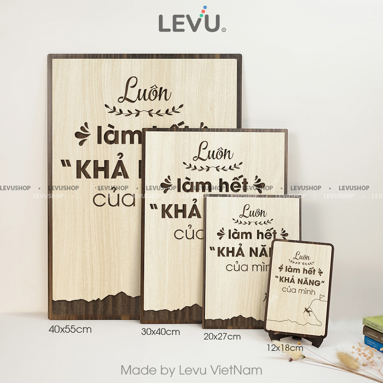 tranh cau noi thu vi levu063 luon lam het kha nang cua minhsize b Tranh Câu Nói Thú Vị LEVU063 "Luôn làm hết khả năng của mình"