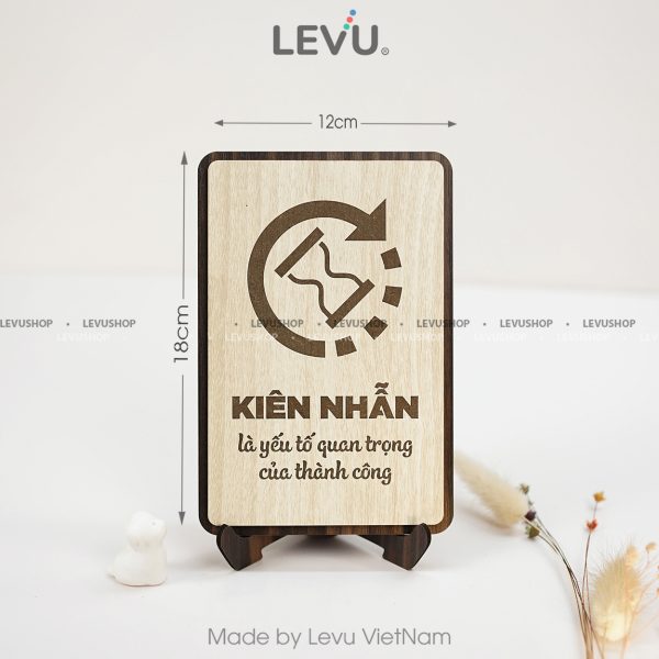 tranh dong luc go levu053 kien nhan la yeu to quan trong de thanh congm Tranh Gỗ động lực LEVU054 "Không phàn nàn không giải thích" - Ảnh 12