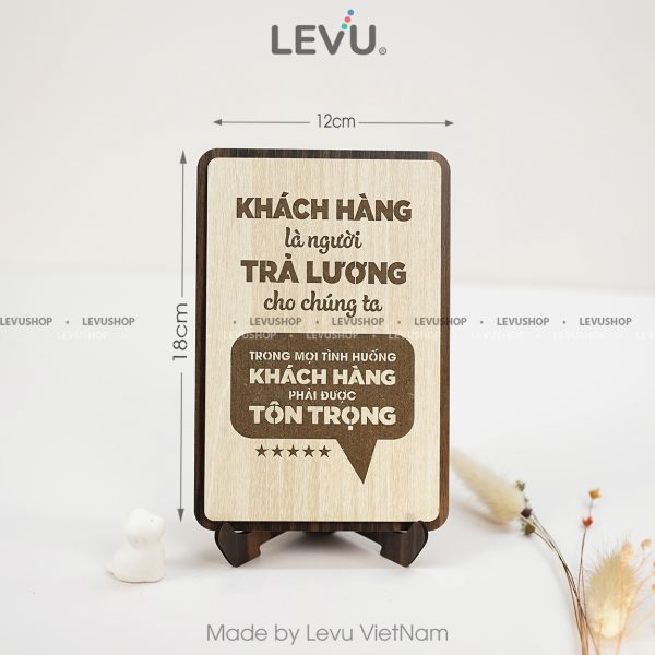 tranh dong luc levu052 khach hang la nguoi tra luong cho chung ta trong moi tinh huong khach hang phai duoc ton trongm Tranh động lực LEVU052 "Khách hàng là người trả lương cho chúng ta, trong mọi tình huống khách hàng phải được tôn trọng" - Ảnh 11