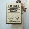 tranh dong luc levu055 khach hang la chen com manh ao 40x55cm tranh dong luc levu055 khach hang la chen com manh ao 40x55cm